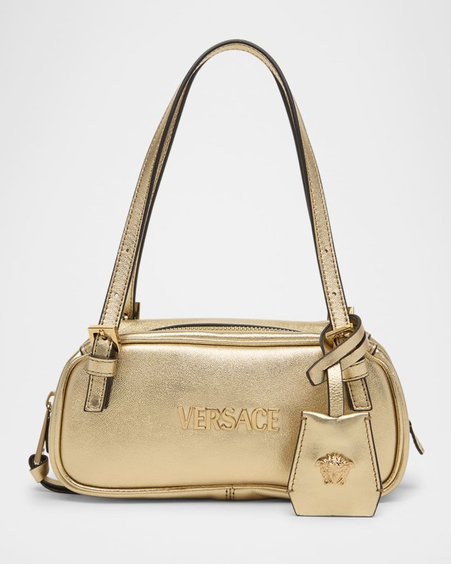 La Medusa Mini Leather Shoulder Bag